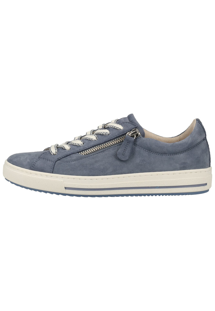 Gabor Sneaker Veloursleder Hellblau - surf4shoes