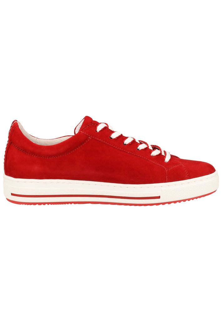 Gabor Sneaker Veloursleder Rubinrot - surf4shoes
