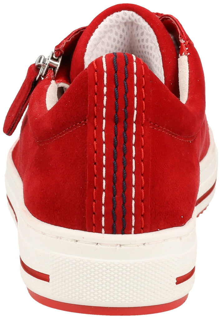 Gabor Sneaker Veloursleder Rubinrot - surf4shoes
