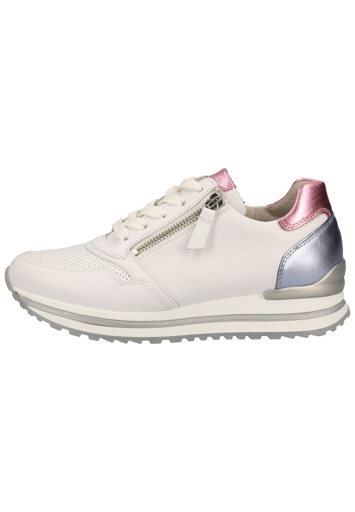 Gabor Sneaker Glattleder Weiß - surf4shoes