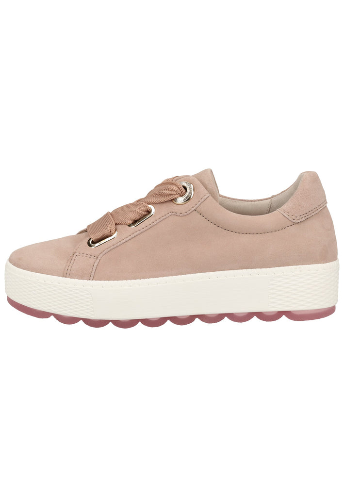 Gabor Sneaker Veloursleder Rosa - surf4shoes