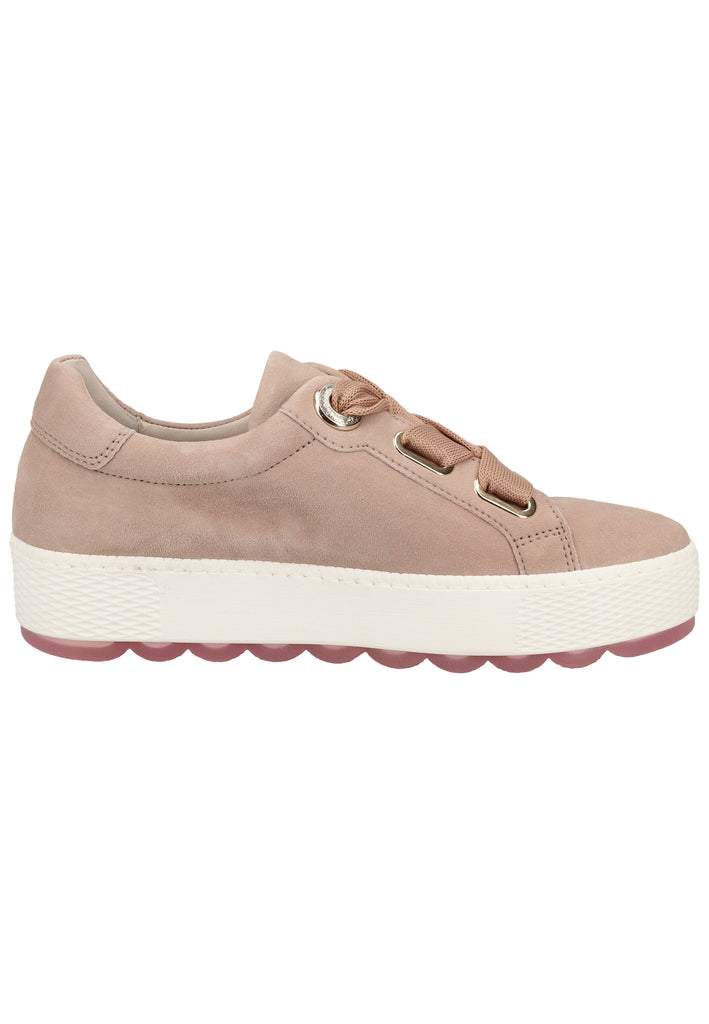 Gabor Sneaker Veloursleder Rosa - surf4shoes