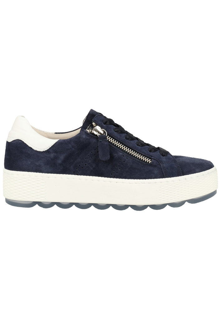 Gabor Sneaker Veloursleder Marine - surf4shoes