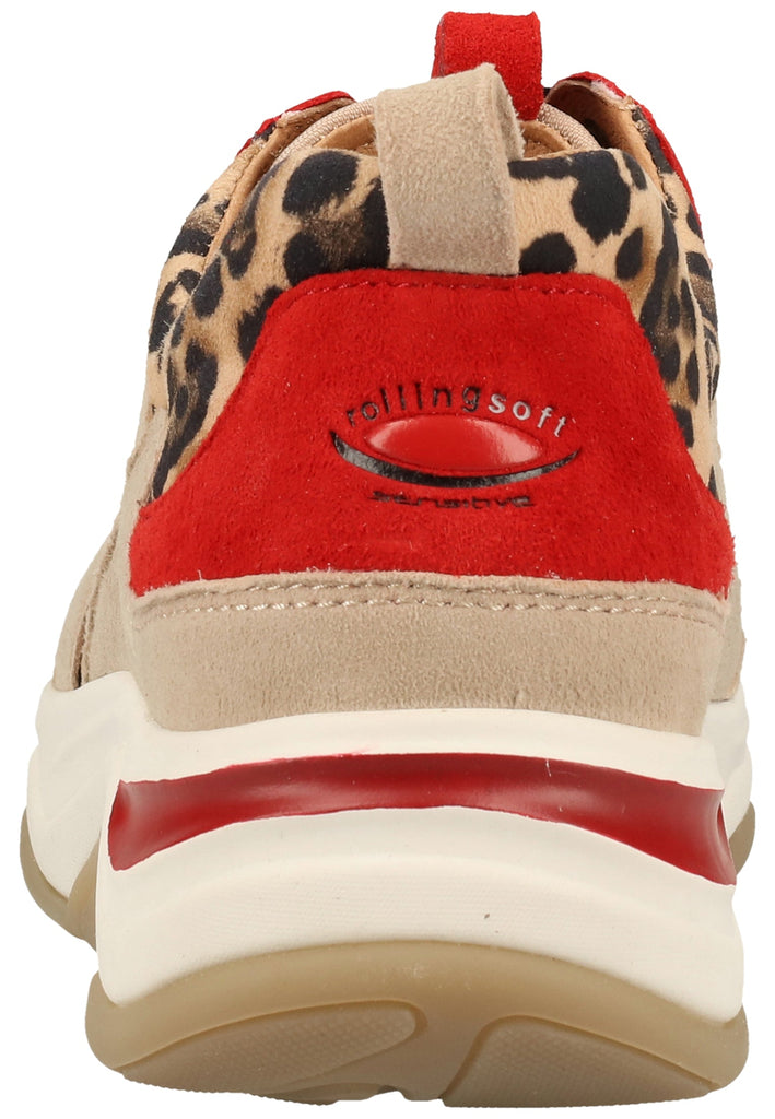 Gabor Sneaker Leder/Textil Natur - surf4shoes