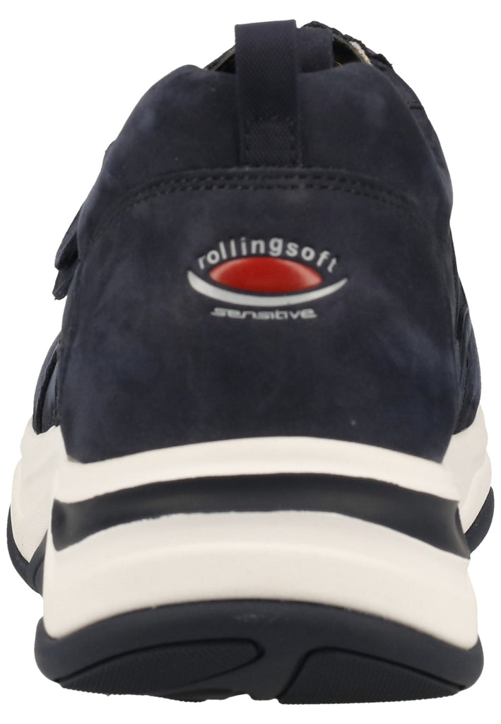 Gabor Sneaker Nubukleder Blue - surf4shoes