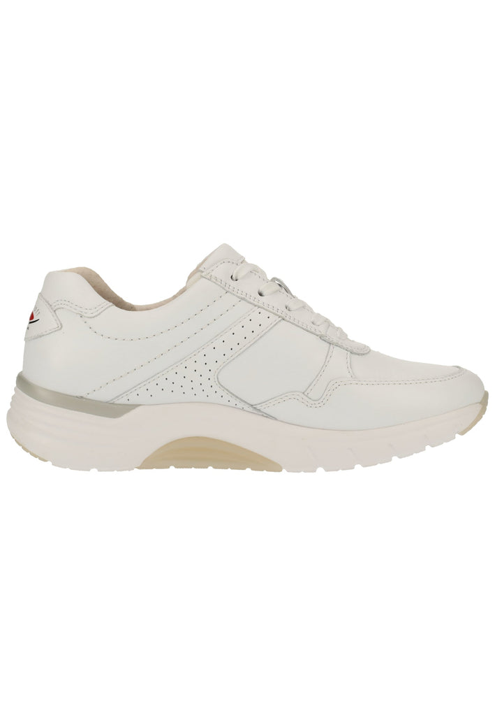 Gabor Sneaker Lederimitat Weiß - surf4shoes