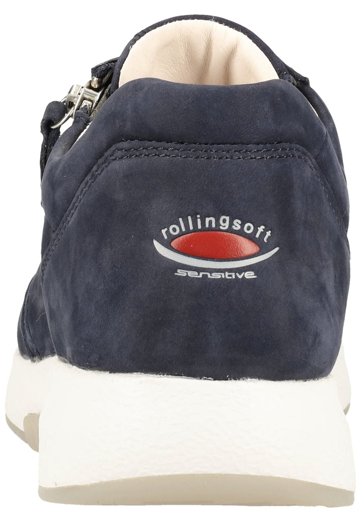 Gabor Sneaker Nubukleder Blue - surf4shoes