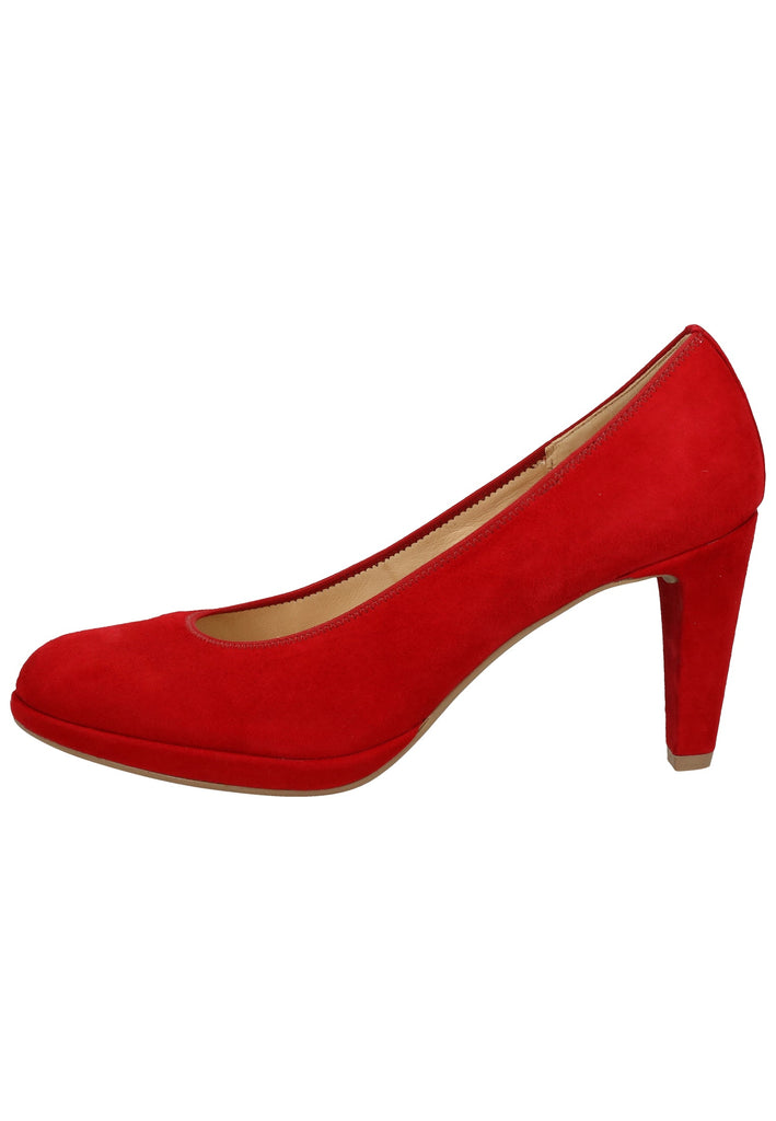 Gabor Pumps Leder Rubinrot - surf4shoes