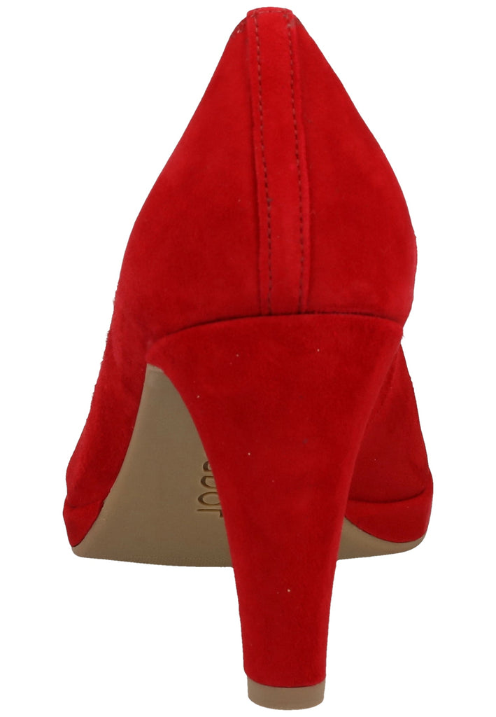 Gabor Pumps Leder Rubinrot - surf4shoes