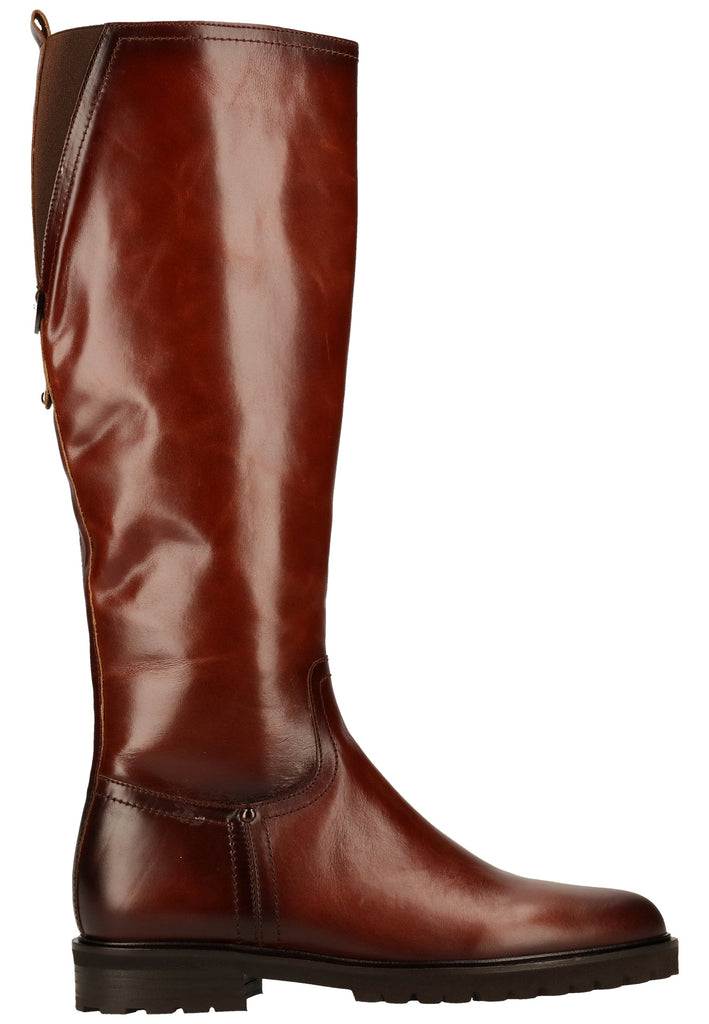 Gabor Stiefel Glattleder Dunkelbraun - surf4shoes