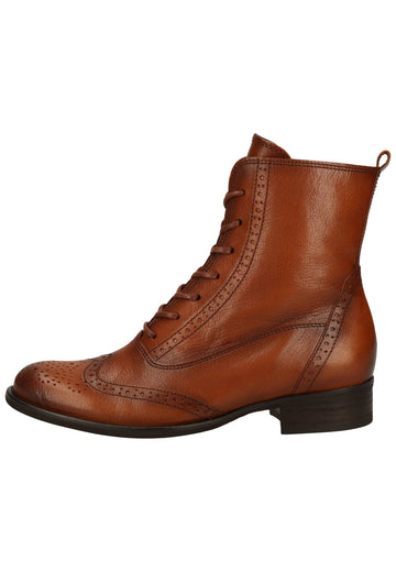 Gabor Stiefelette Glattleder Whisky - surf4shoes