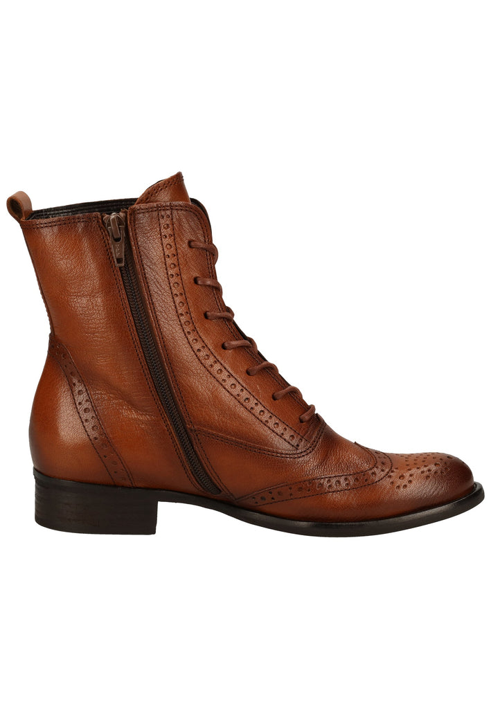 Gabor Stiefelette Glattleder Whisky - surf4shoes