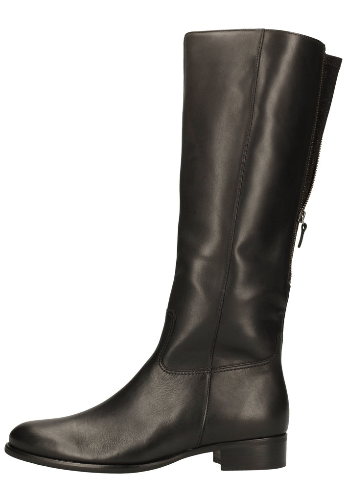 Gabor Stiefel Glattleder Schwarz - surf4shoes
