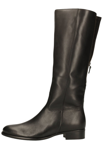 Gabor Stiefel Glattleder Schwarz - surf4shoes