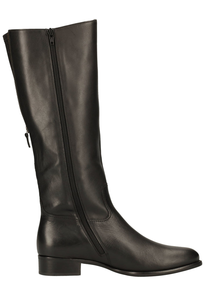 Gabor Stiefel Glattleder Schwarz - surf4shoes
