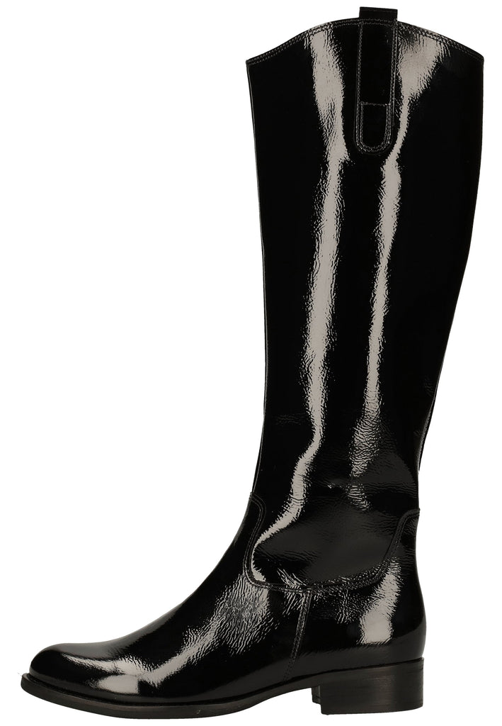 Gabor Stiefel Leder Schwarz - surf4shoes