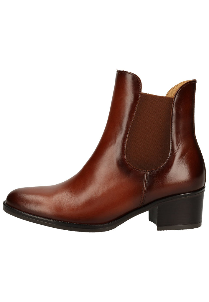 Gabor Stiefelette Leder/Textil Dunkelbraun - surf4shoes