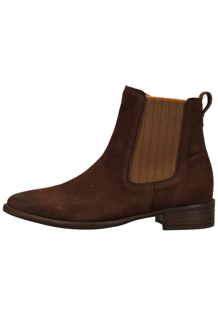 Gabor Stiefelette Leder/Textil Mocca - surf4shoes