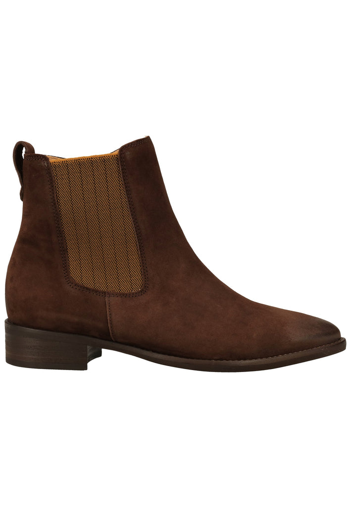 Gabor Stiefelette Leder/Textil Mocca - surf4shoes
