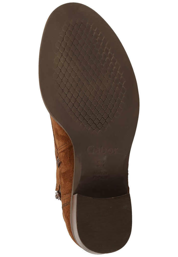 Gabor Stiefelette Leder Whisky - surf4shoes
