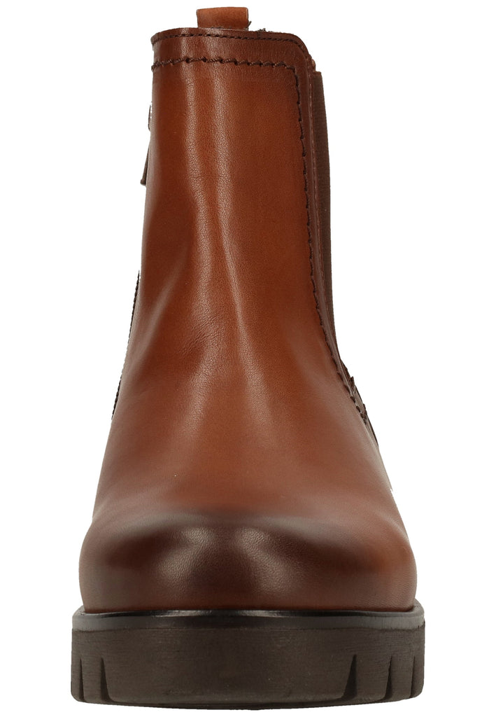 Gabor Stiefelette Leder/Textil Dunkelbraun - surf4shoes