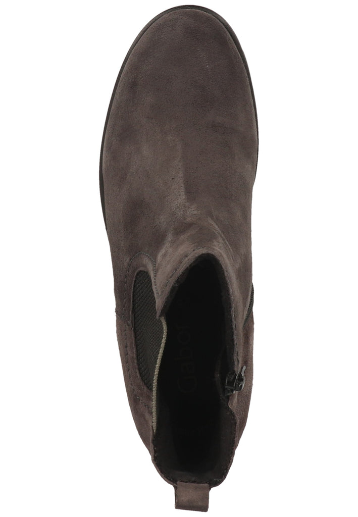 Gabor Stiefelette Nubukleder/Textil Pepper - surf4shoes