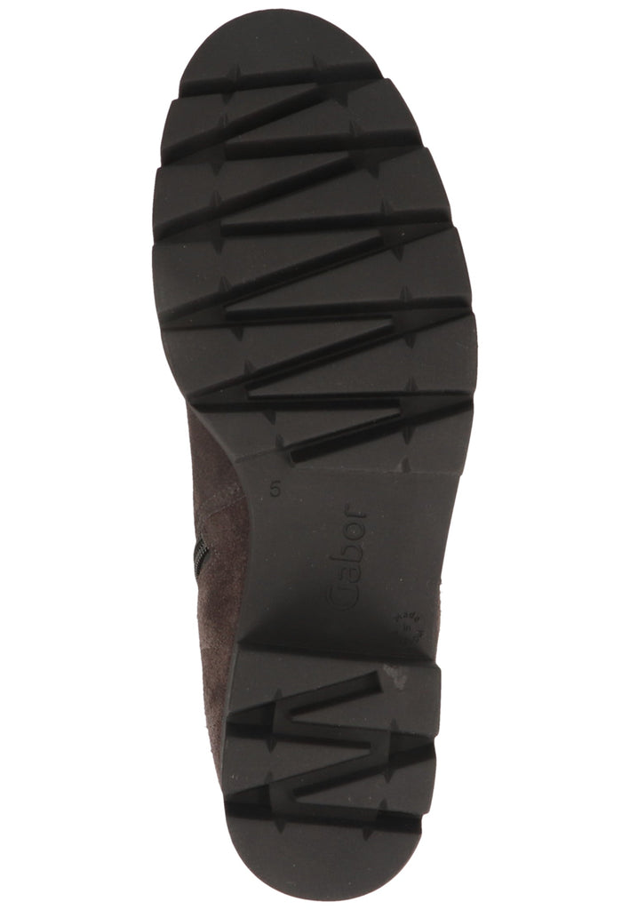 Gabor Stiefelette Nubukleder/Textil Pepper - surf4shoes