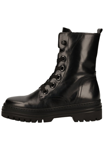 Gabor Stiefelette Glattleder Schwarz - surf4shoes