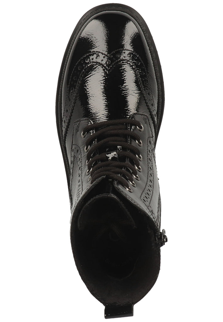 Gabor Stiefelette Leder Schwarz - surf4shoes