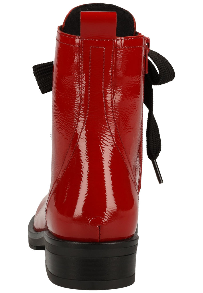 Gabor Stiefelette Leder Rubinrot - surf4shoes