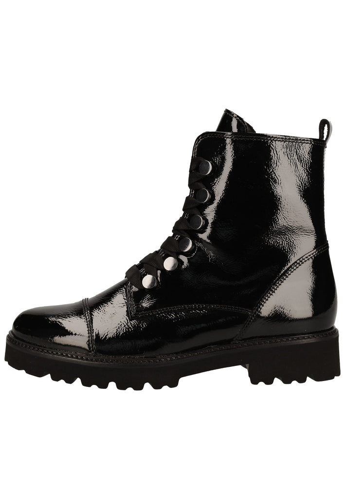 Gabor Stiefelette Leder Schwarz - surf4shoes