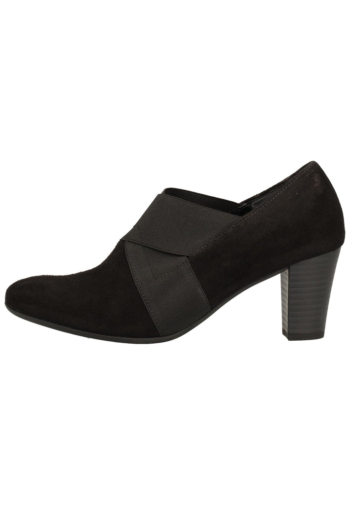 Gabor Pumps Leder Schwarz - surf4shoes