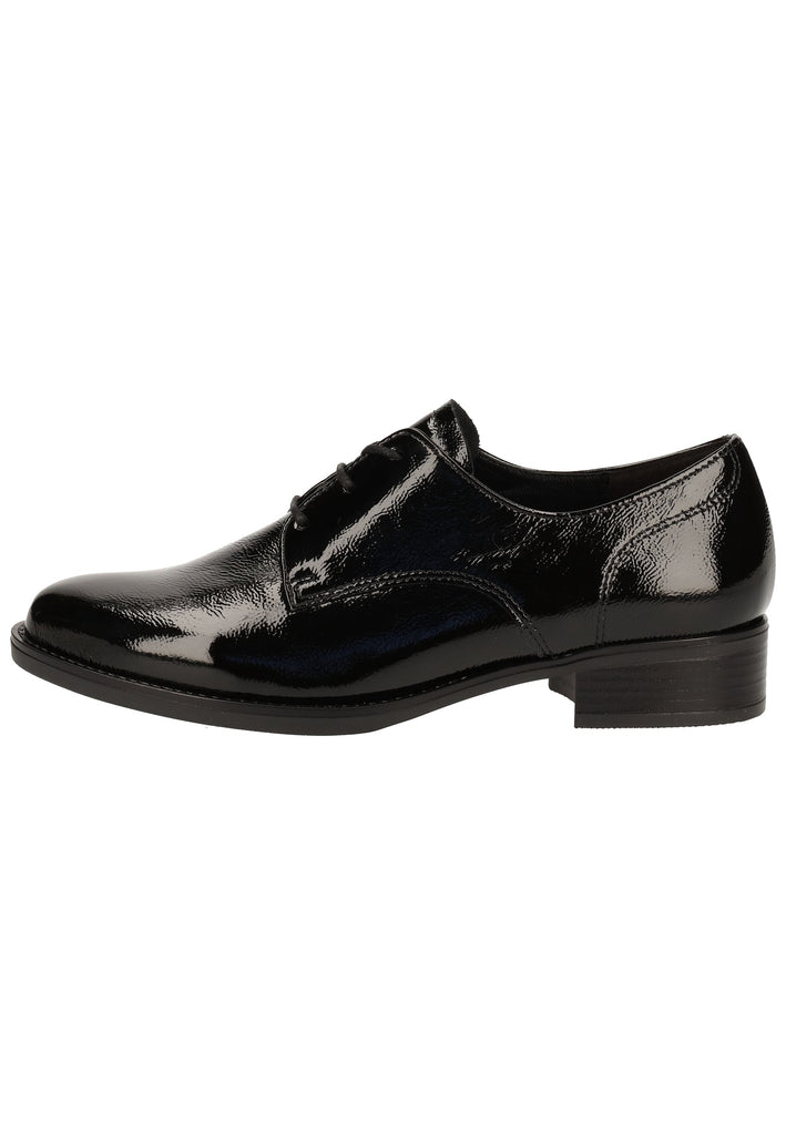 Gabor Halbschuhe Leder Schwarz - surf4shoes