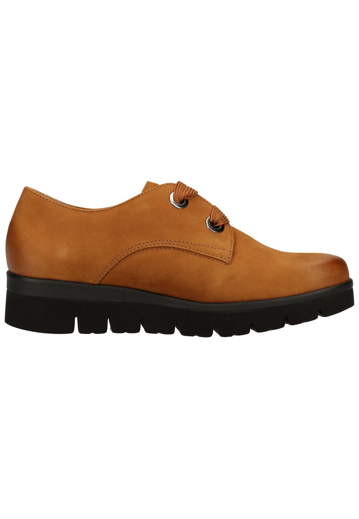 Gabor Halbschuhe Leder Kupfer - surf4shoes