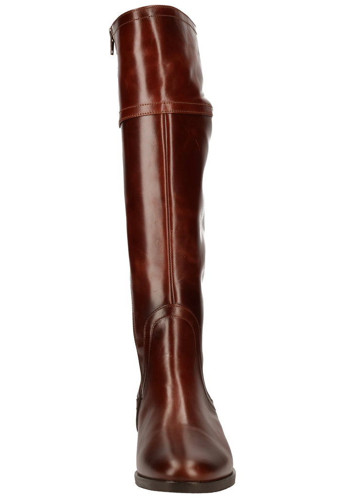 Gabor Stiefel Glattleder Braun - surf4shoes