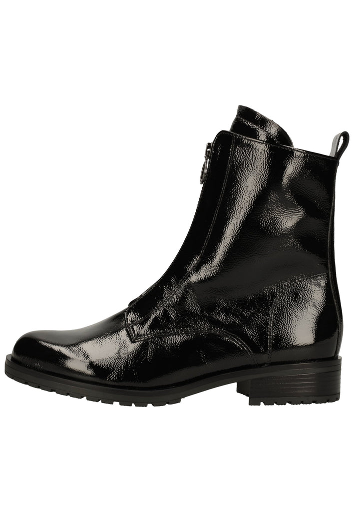 Gabor Stiefelette Leder Schwarz - surf4shoes