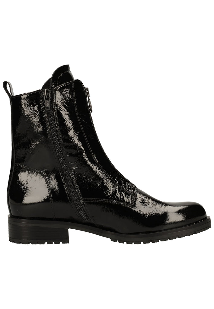 Gabor Stiefelette Leder Schwarz - surf4shoes