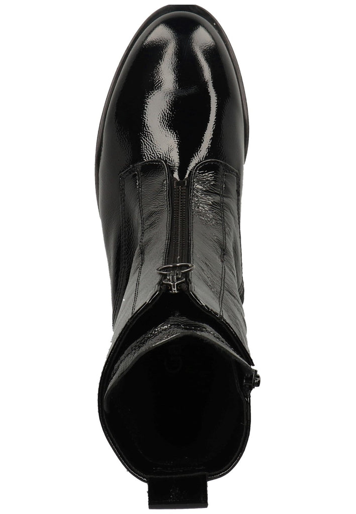 Gabor Stiefelette Leder Schwarz - surf4shoes