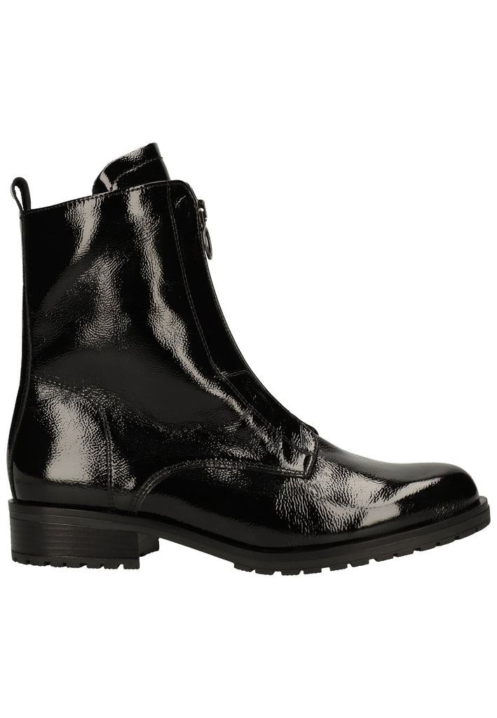 Gabor Stiefelette Leder Schwarz - surf4shoes