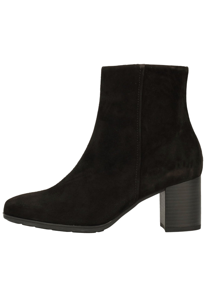 Gabor Stiefelette Leder Schwarz - surf4shoes