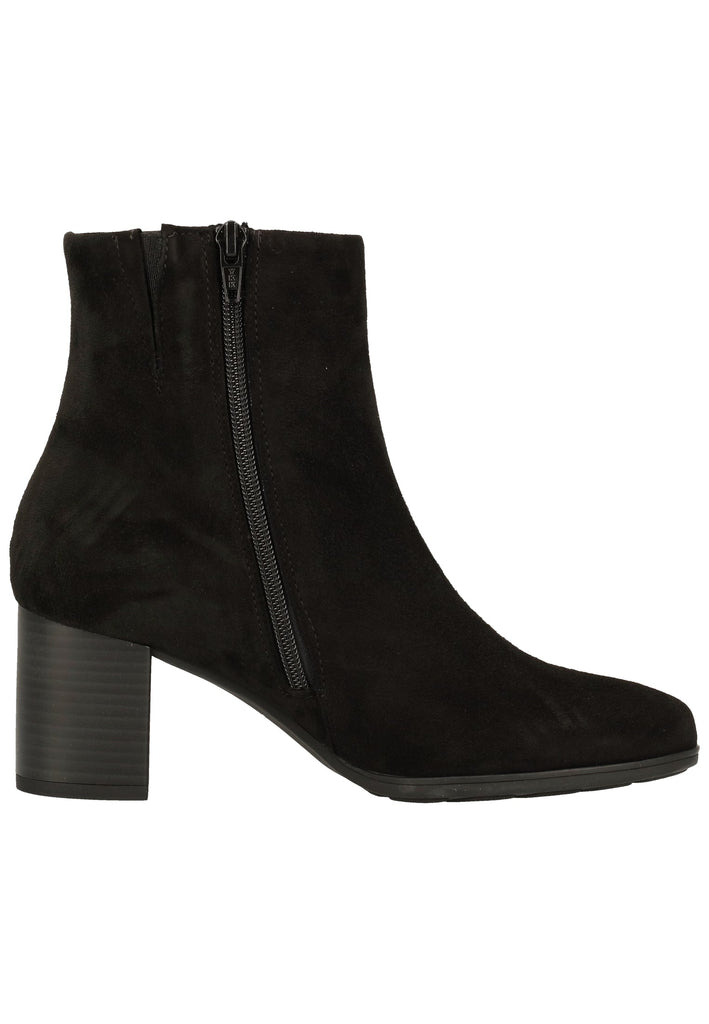 Gabor Stiefelette Leder Schwarz - surf4shoes