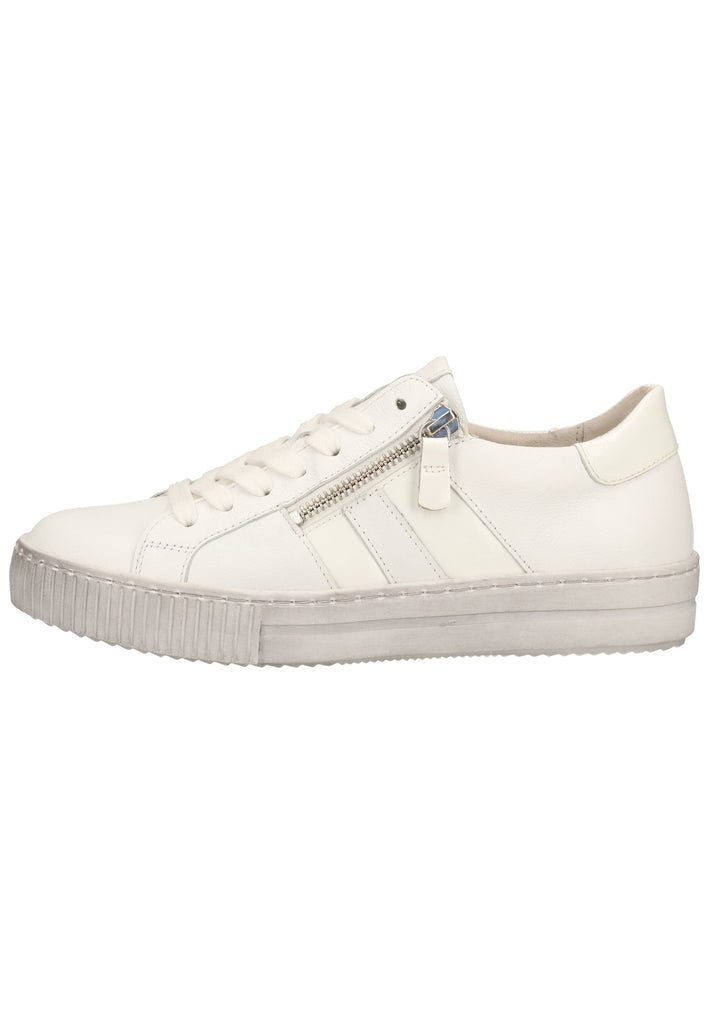 Gabor Sneaker Glattleder Weiß - surf4shoes