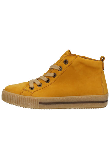 Gabor Sneaker Leder Gelb - surf4shoes