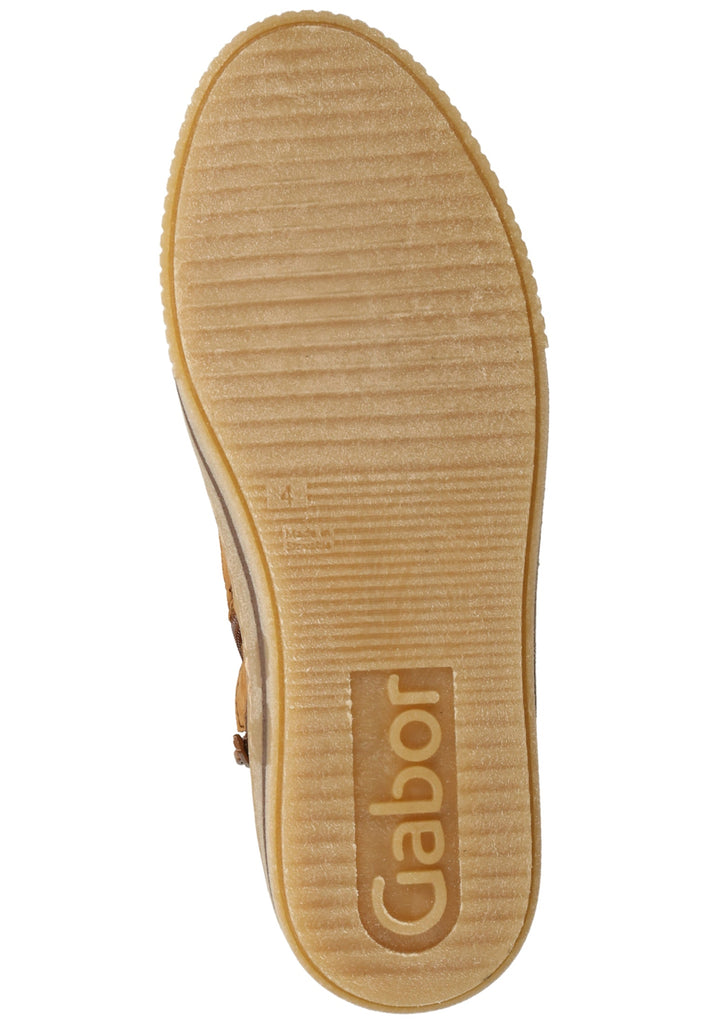 Gabor Sneaker Leder Whisky - surf4shoes