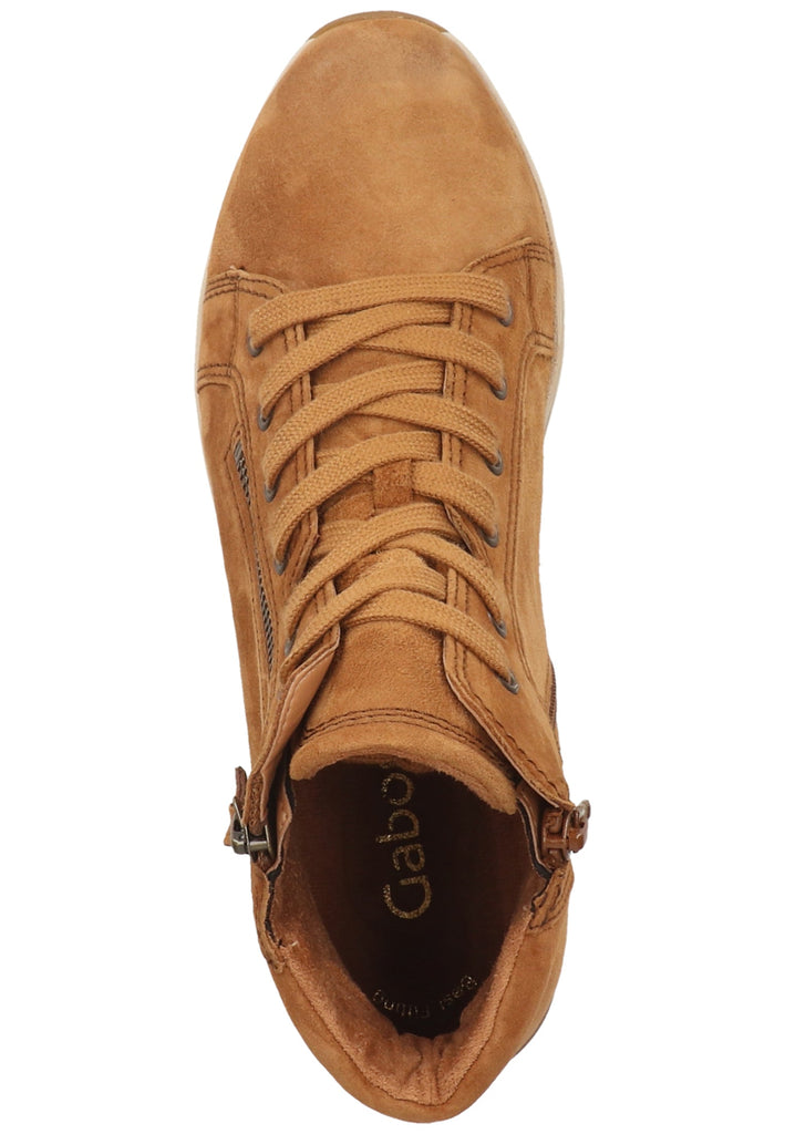 Gabor Stiefelette Leder Whisky - surf4shoes