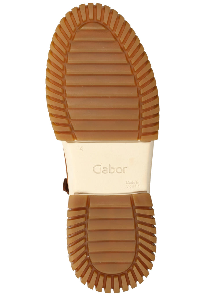 Gabor Stiefelette Leder Nut - surf4shoes