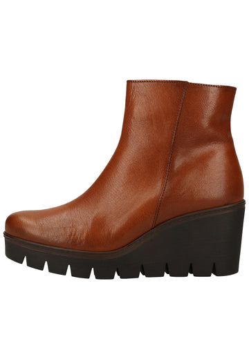 Gabor Stiefelette Glattleder Whisky - surf4shoes