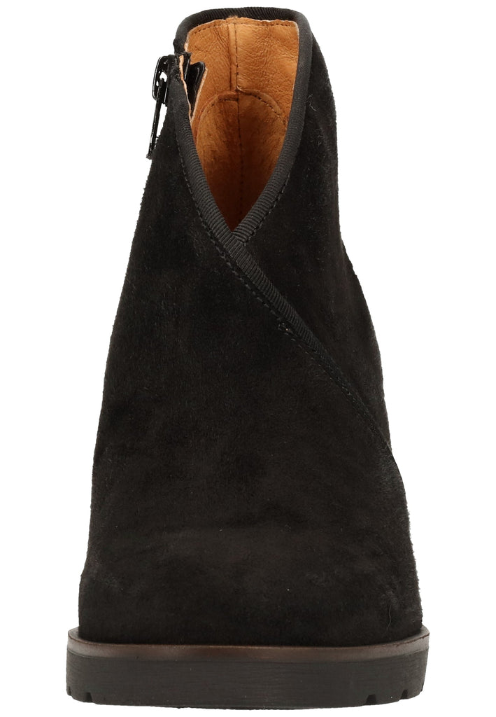 Gabor Stiefelette Leder Schwarz - surf4shoes