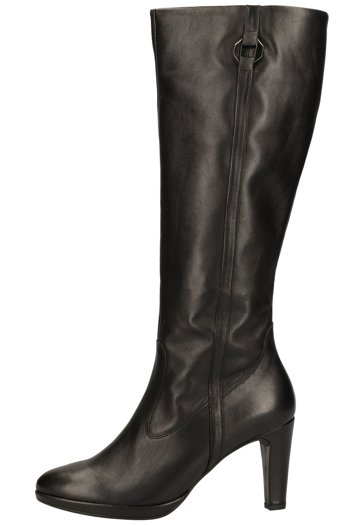 Gabor Stiefel Glattleder Schwarz - surf4shoes