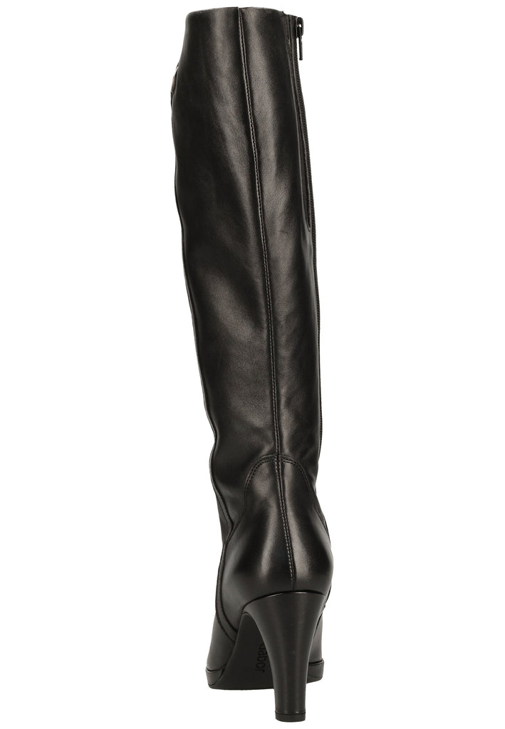 Gabor Stiefel Glattleder Schwarz - surf4shoes